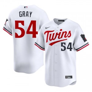 Twins Sonny Gray #54 White Men Baseball Jersey | 2026 Season Professional 36578117