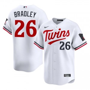 White Taj Bradley #26 Twin Cities Baseball Embroidery Jersey | Classic Men Fit 70818665