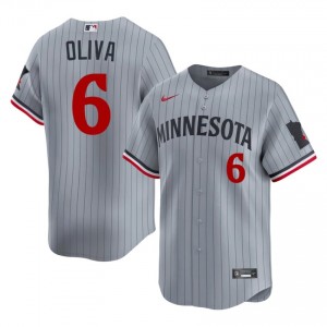 Minnesota Twins Tony Oliva #6 Gray Men Baseball Jersey | 2026 Season Professional 86729557