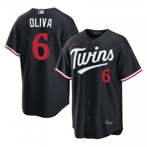 Tony Oliva #6 Twins Baseball Jersey | Iconic Men Navy Stitched Edition 96345456
