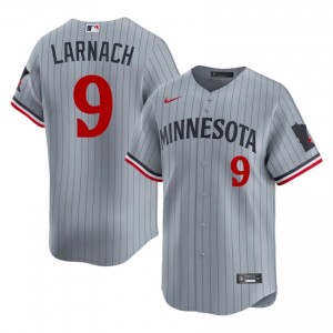 Gray Trevor Larnach #9 MIN Baseball Stitched Jersey | MLB Men Fit 61130114