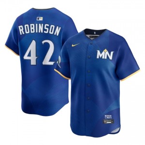 Royal Jackie Robinson #42 MIN Baseball City Connect Sewn Jersey | Genuine Men Fit 77817911