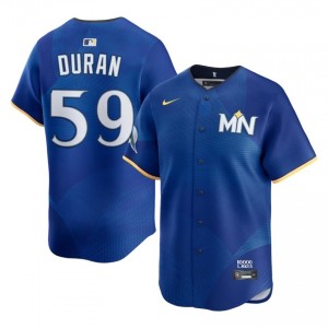 MIN Jhoan Duran #59 Royal Men City Connect Baseball Jersey | 2026 Season Premium 97554064