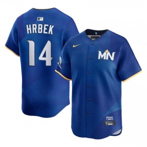 Kent Hrbek #14 Minnesota Twins City Connect Baseball Jersey | Officially Licensed Men Royal Embroidery Edition 63656794