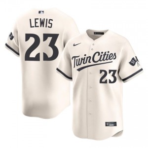Cream Royce Lewis #23 MIN Baseball Stitched Jersey | Durable Men Fit 61493762