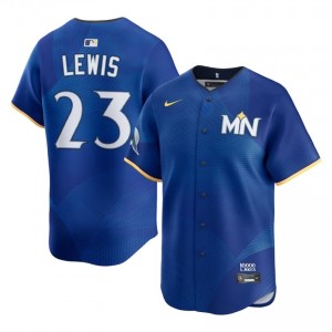 Royce Lewis #23 Twins City Connect Baseball Jersey | Professional Men Royal Embroidery Edition 97492138
