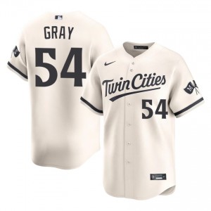 Cream Sonny Gray #54 Twin Cities Baseball Stitched Jersey | Game-Day Men Fit 53471748