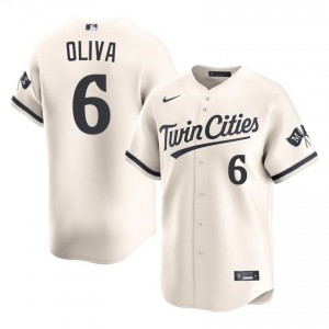 #6 Tony Oliva Officially Licensed Men Baseball Jersey | MIN Twins Cream Fan Gear 94049094