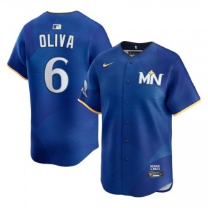 Twin Cities Tony Oliva #6 Royal Men City Connect Baseball Jersey | 2026 Season Authentic 13309792
