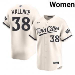 Cream Matt Wallner #38 Twin Cities Baseball Sewn Jersey | Gameday Women Fit 44983266