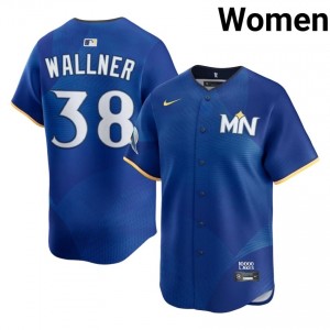 Matt Wallner #38 Twins City Connect Baseball Jersey | Pro-Grade Women Royal Stitched Edition 35476935