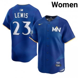 MIN Royce Lewis #23 Royal Women City Connect Baseball Jersey | 2026 Season Limited 97276748