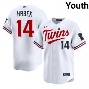 #14 Kent Hrbek MLB Youth Baseball Jersey | Minnesota Twins White Fan Gear 42428707