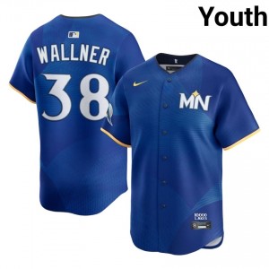 Twin Cities Matt Wallner #38 Royal Youth City Connect Baseball Jersey | 2026 Season Professional 80947123